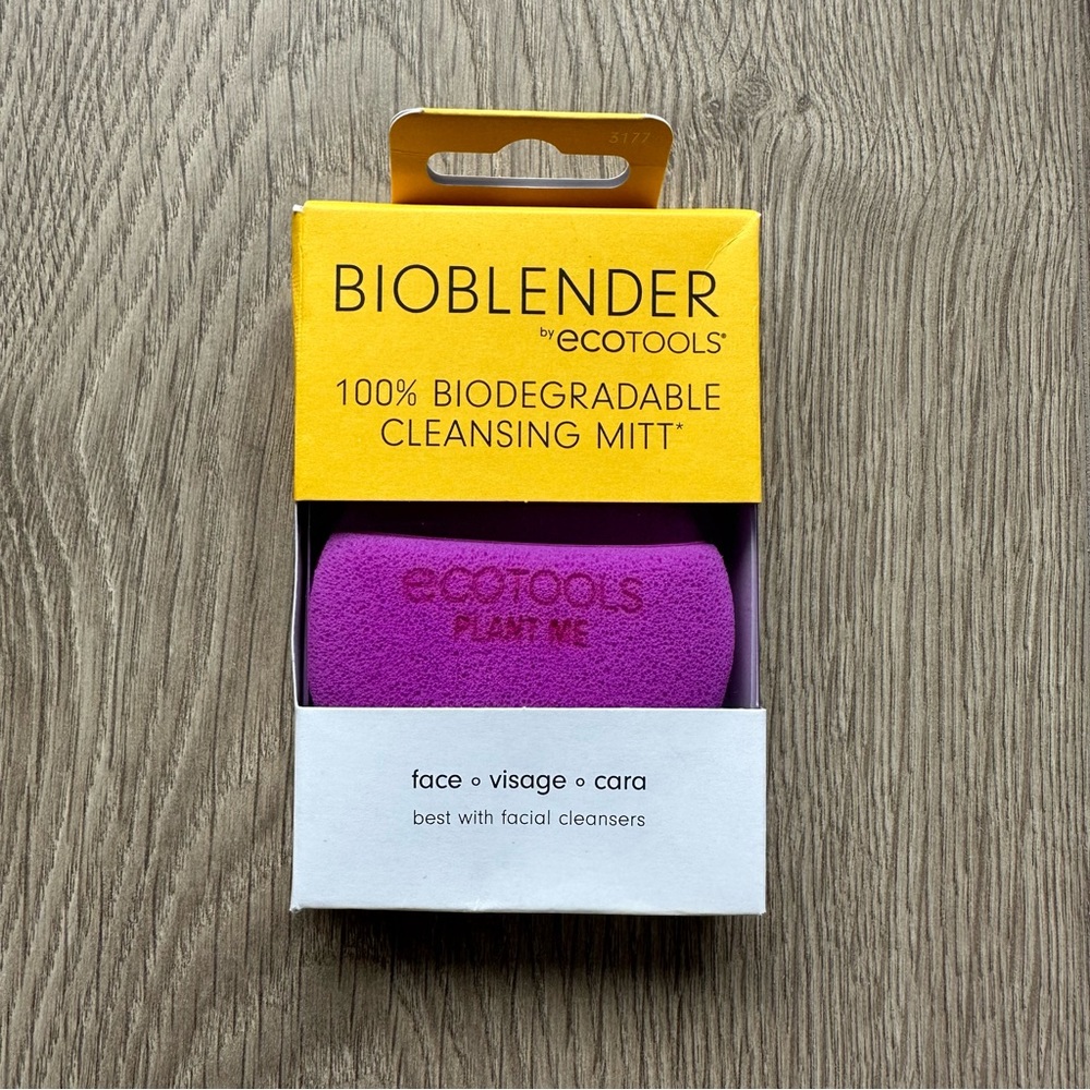 🧖🏻‍♀️ 4/$25 🆕 EcoTools Bioblender 100% Biodegradable Facial Cleansing Mitt